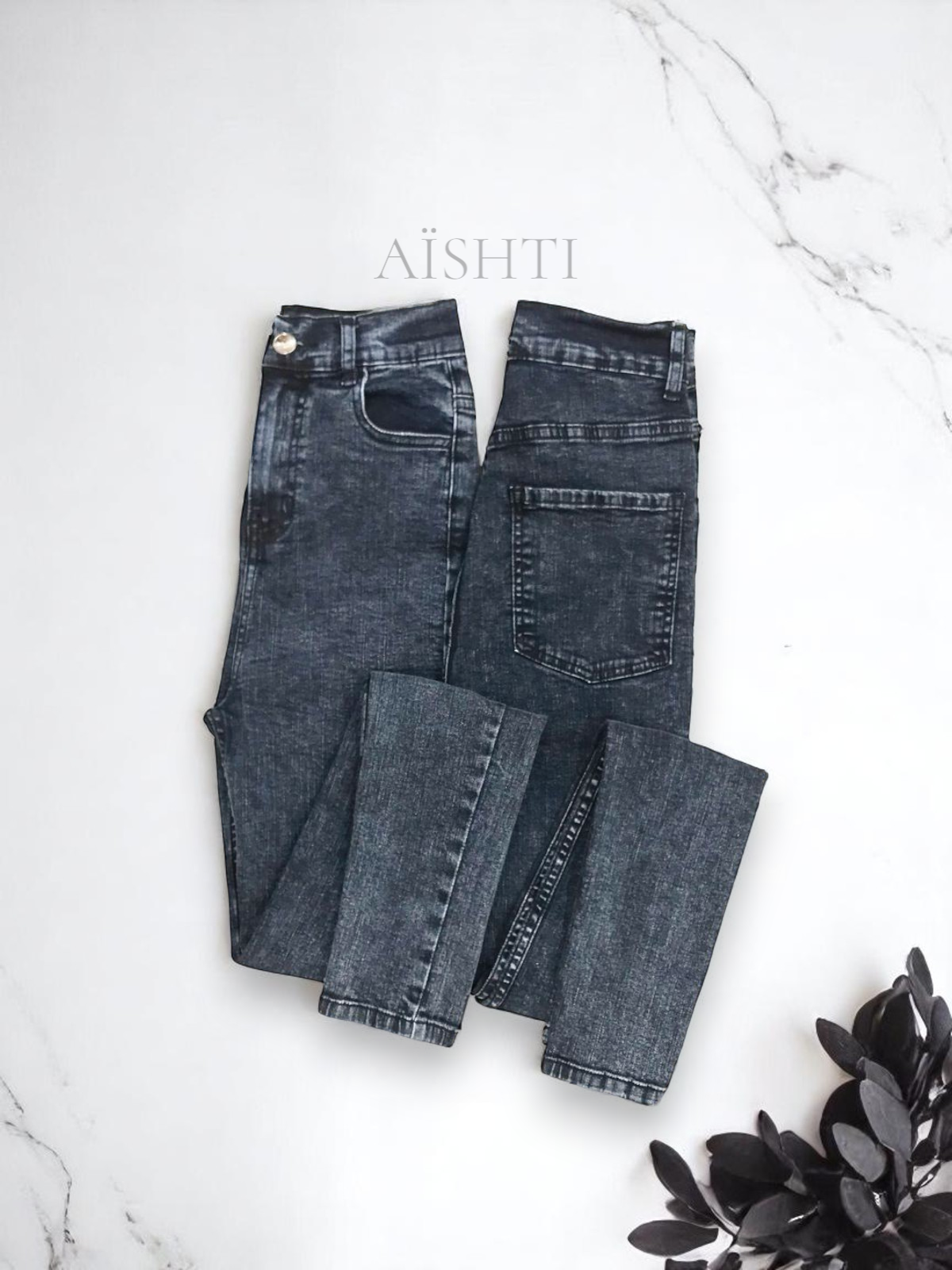 SKINNY JEANS LARGO / TONO PLOMO