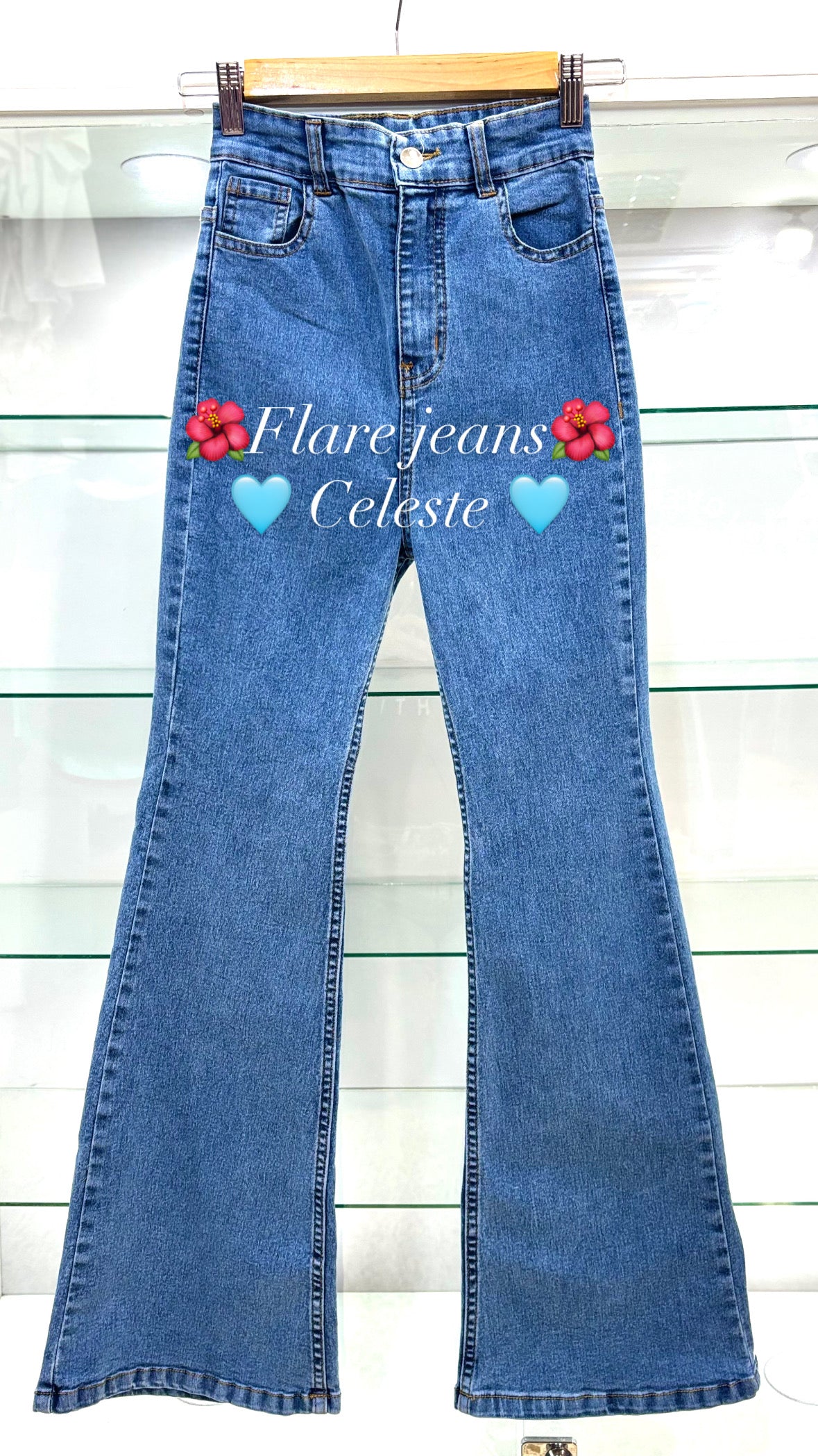 FLARE JEANS/ CAMPANA