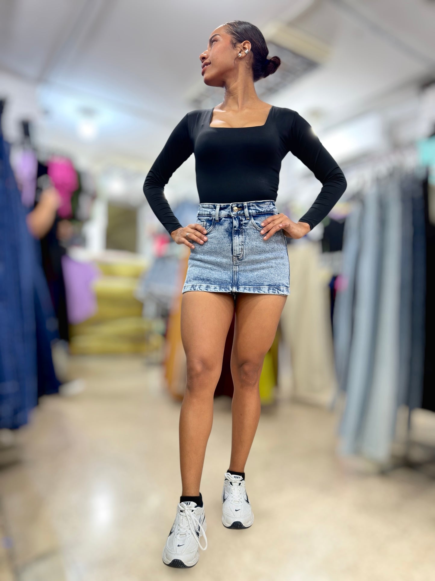 FALDA SHORT ISA/ TONO DEGRADADO