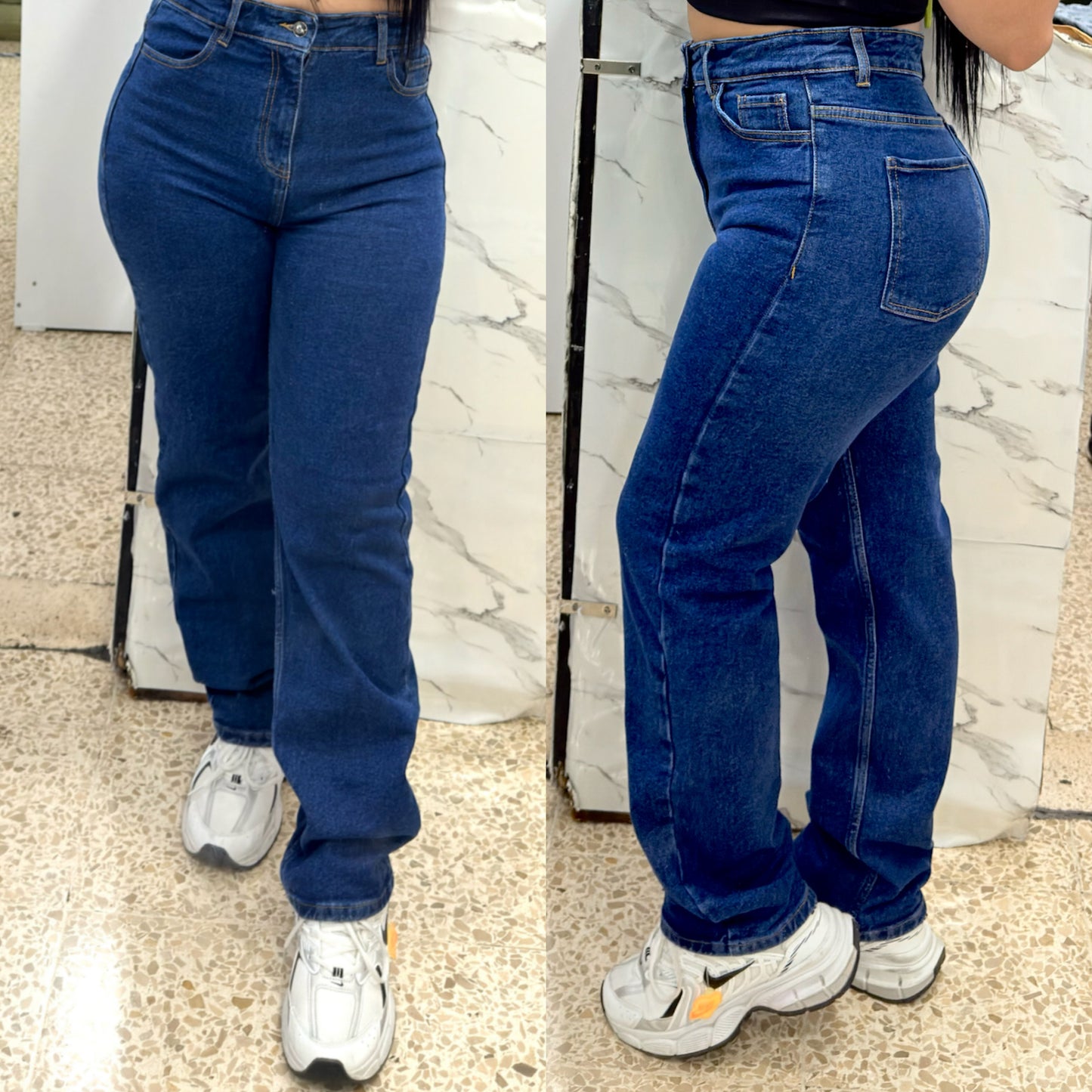 MOM JEANS CONFORT LARGO
