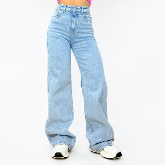 WIDE LEG CONFORT/ CELESTE DEGRADADO