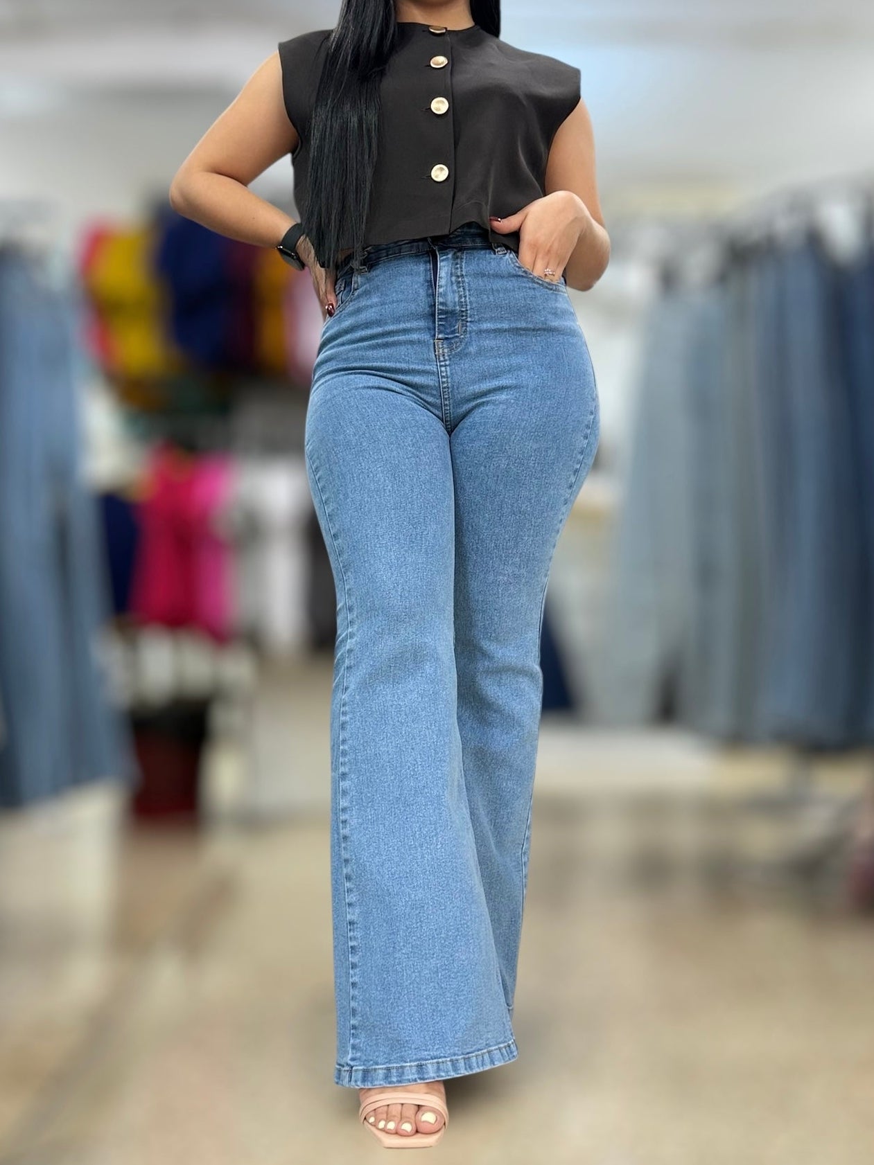 FLARE JEANS/ CAMPANA