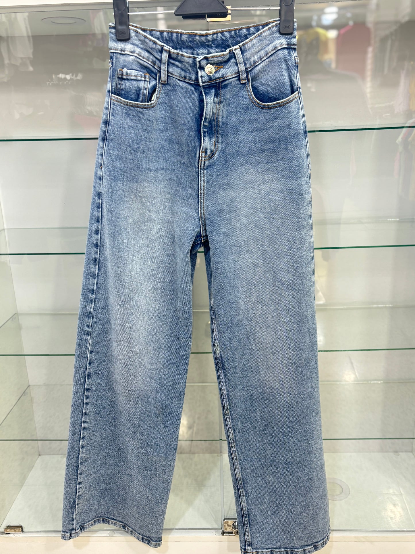 WIDE LEG CONFORT/ CELESTE