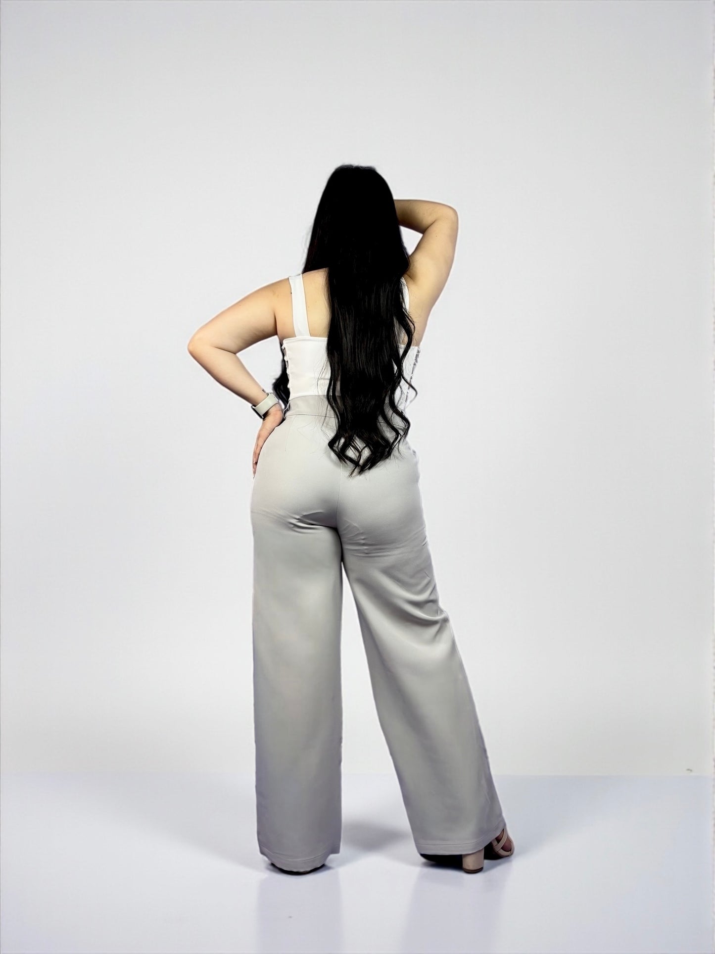 WIDE LEG SASTRE / TONO GRIS