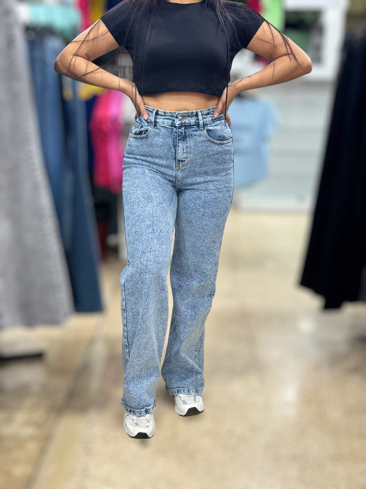 WIDE LEG CONFORT/ DEGRADADO CLARO