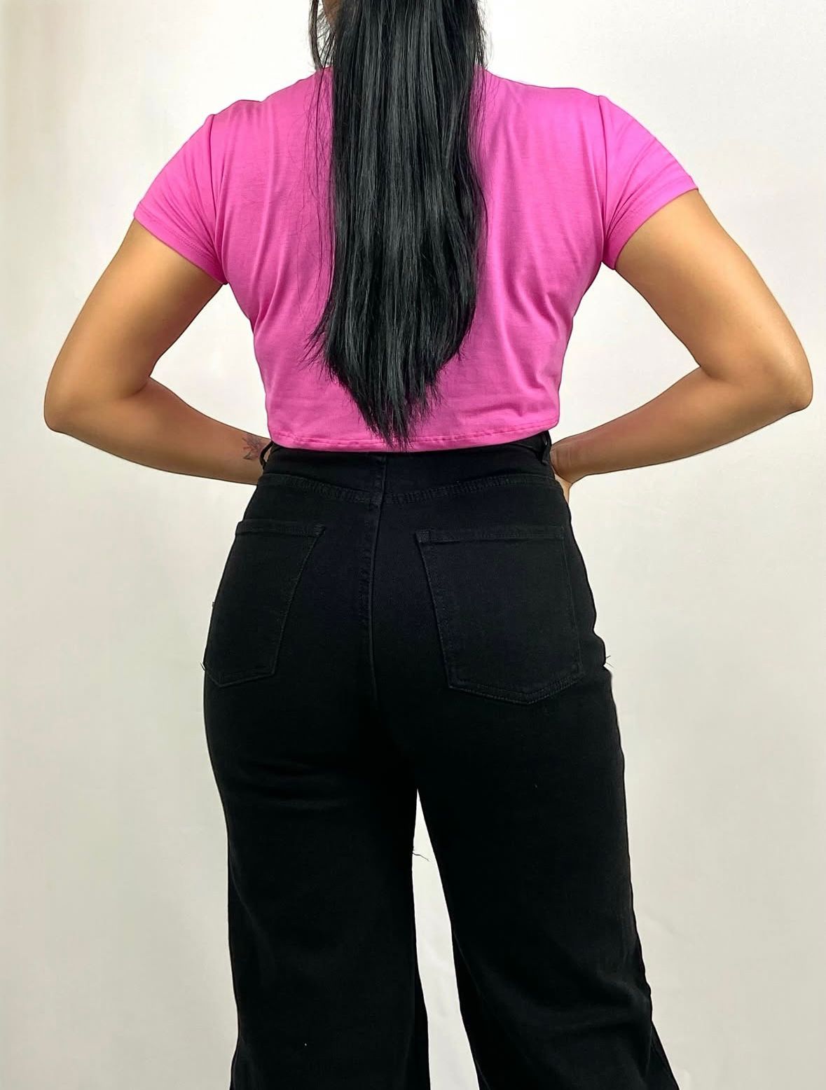 WIDE LEG CONFORT/ TONO NEGRO