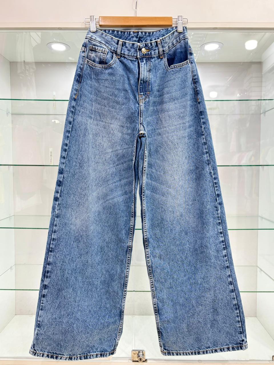 BAGGY JEANS RIGIDO / TONO PRELAVADO